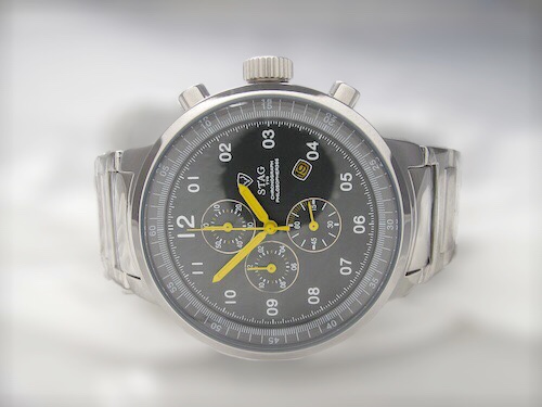 Stag TYO Yellow Philosopher365 Watch face