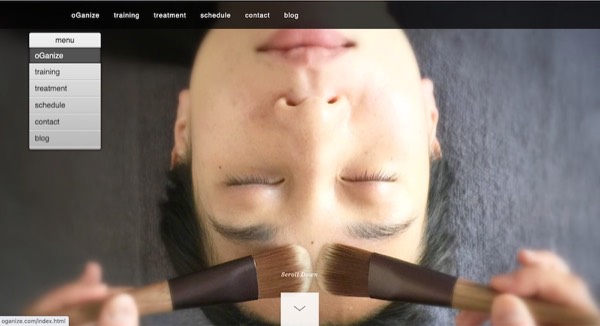 oganize method website top page